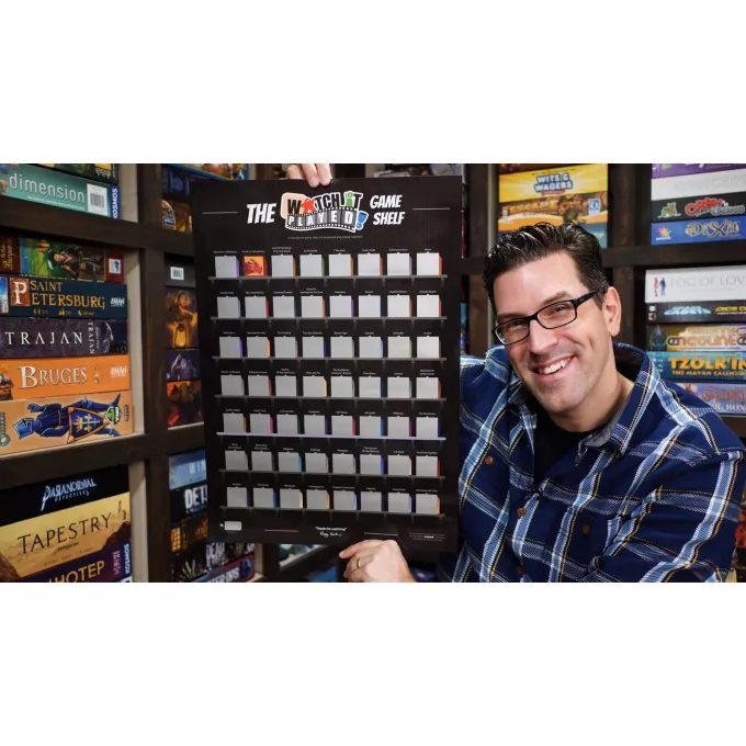 Скретч-постер Watch It Played Game Shelf: купити за кращою ціною в Україні