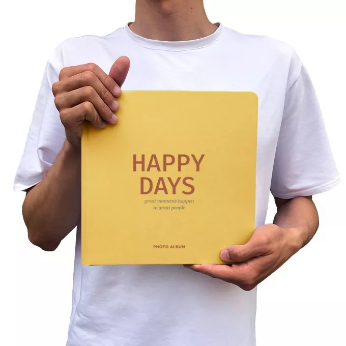 Фотоальбом. Happy days Жовтий: купити за кращою ціною в Україні