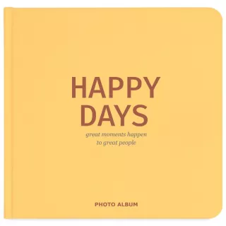 Фотоальбом. Happy days Жовтий