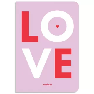 Блокнот. Love Фіолетовий