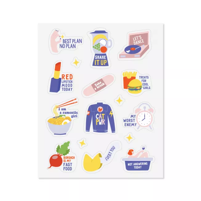 Набір стікерів. Для планерів: купити за кращою ціною в Україні