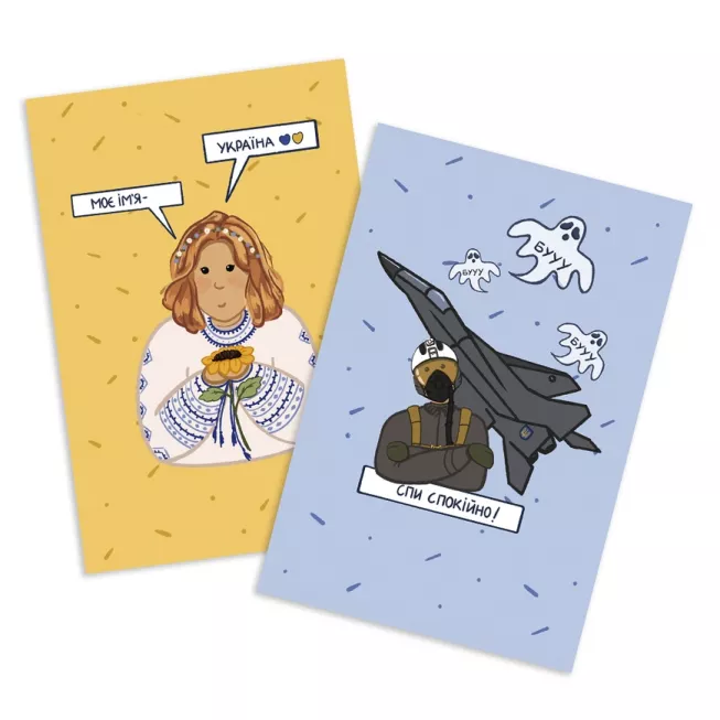 Патріотичні поштові листівки №1. Гуси: купити за кращою ціною в Україні
