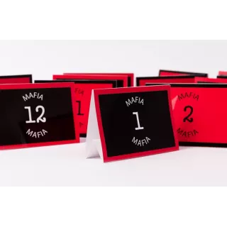 Номерки для гри в "Мафію"