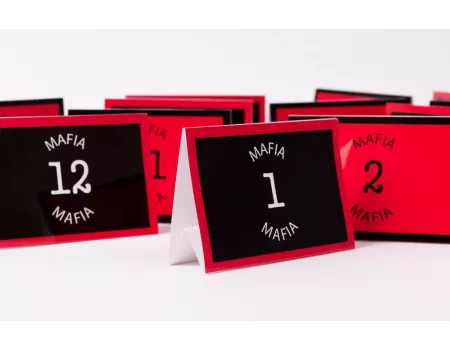 Номерки для гри в "Мафію"
