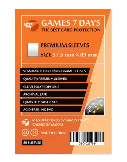 Протектори Games7Days (57.5 x 89 мм) Premium USA Chimera (50 шт)