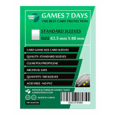Протектори Games7Days (63.5 x 88 мм) Standard Card Game (100 шт)