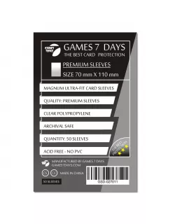 Протектори Games7Days (70 х 110 мм) Premium Magnum Ultra-Fit (50 шт)