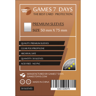 Протектори Games7Days (50 x 75 мм) Premium Sails of Glory (100 шт)