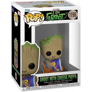 Я є Ґрут - Funko POP Marvel #1196: Groot with Cheese Puffs