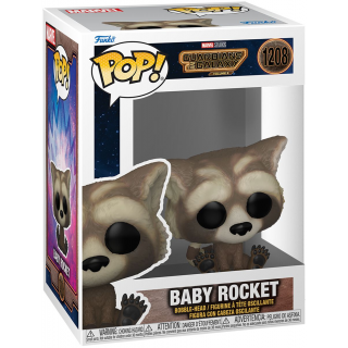 Малюк Ракета - Funko POP Marvel #1208: Guardians of the Galaxy 3 - Baby Rocket