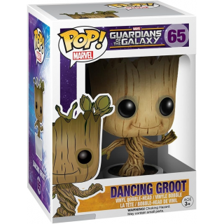 Ґрут, що танцює - Funko POP Marvel #65: Guardians of the Galaxy 3 - Dancing Groot