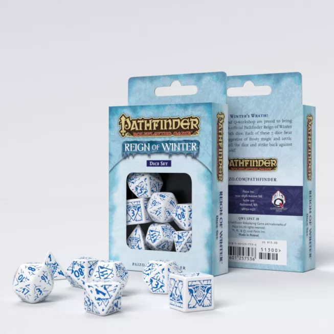 Набір кубиків Pathfinder Reign of Winter Dice Set (7): купити за кращою ціною в Україні