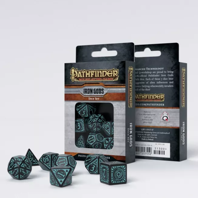 Набір кубиків Pathfinder Iron Gods Dice Set (7): купити за кращою ціною в Україні
