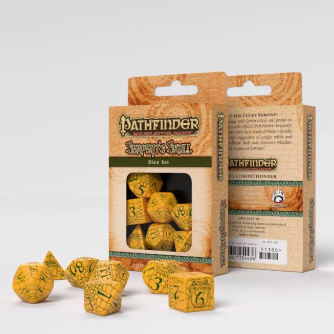 Набір кубиків Pathfinder Serpents Skull Dice Set (7): купити за кращою ціною в Україні