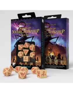 Набір кубиків Call of Cthulhu: Masks of Nyarlathotep Dice Set (7)