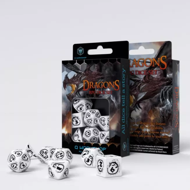 Набір кубиків Dragons Dice Set: Opal (7): купити за кращою ціною в Україні