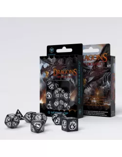 Набір кубиків Dragons Dice Set: Hematite (7)