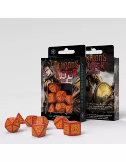 Набір кубиків Dragon Slayer Red & orange Dice Set (7)