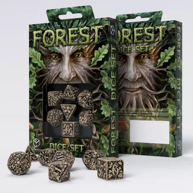 Набір кубиків Forest Dice Set: Savannah (7): купити за кращою ціною в Україні