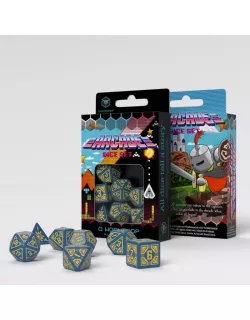 Набір кубиків Arcade Blue & yellow Dice Set (7)