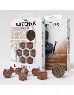 Набір кубиків The Witcher Dice Set. Geralt - The Monster Slayer Dice Set (7)
