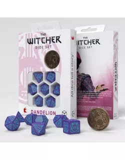 Набір кубиків The Witcher Dice Set. Dandelion - Half a Century of Poetry Dice Set (7)
