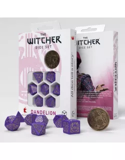 Набір кубиків The Witcher Dice Set. Dandelion - Viscount de Lettenhove Dice Set (7)