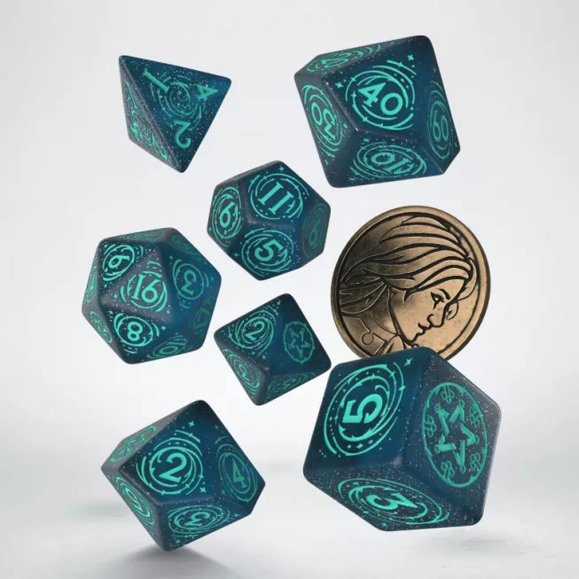 Набір кубиків The Witcher Dice Set. Yennefer - Sorceress Supreme Dice Set (7): купити за кращою ціною в Україні
