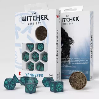 Набір кубиків The Witcher Dice Set. Yennefer - Sorceress Supreme Dice Set (7)