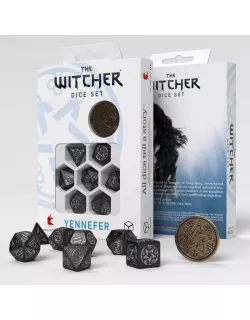 Набір кубиків The Witcher Dice Set. Yennefer - The Obsidian Star Dice Set (7)