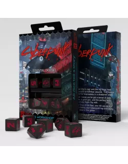Набір кубиків Cyberpunk Red: Night City Essential Set (6)