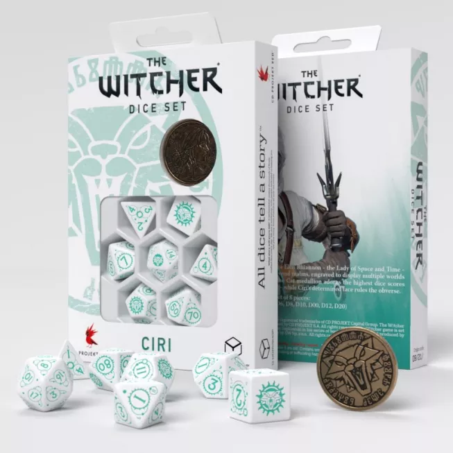 Набір кубиків The Witcher Dice Set. Ciri - The Law of Surprise (7): купити за кращою ціною в Україні