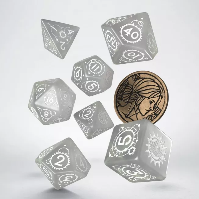 Набір кубиків The Witcher Dice Set. Ciri - The Lady of Space and Time (7): купити за кращою ціною в Україні