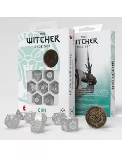 Набір кубиків The Witcher Dice Set. Ciri - The Lady of Space and Time (7)
