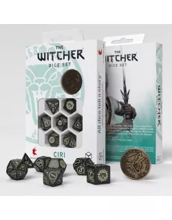 Набір кубиків The Witcher Dice Set. Ciri - The Zireael (7)