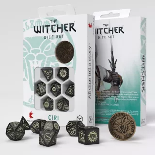 Набір кубиків The Witcher Dice Set. Ciri - The Zireael (7)