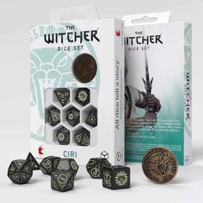 Набір кубиків The Witcher Dice Set. Ciri - The Zireael (7): купити за кращою ціною в Україні