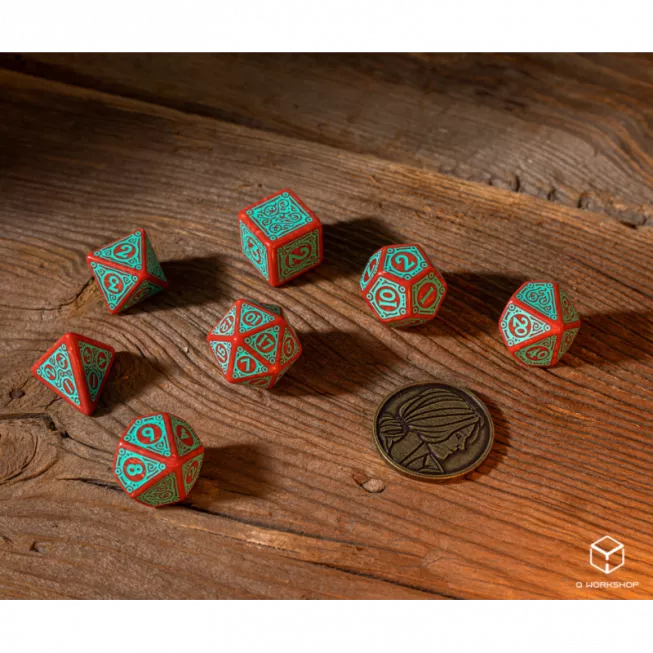 Набір кубиків The Witcher Dice Set. Triss - Merigold the Fearless (7): купити за кращою ціною в Україні