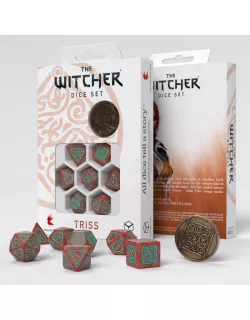 Набір кубиків The Witcher Dice Set. Triss - Merigold the Fearless (7)