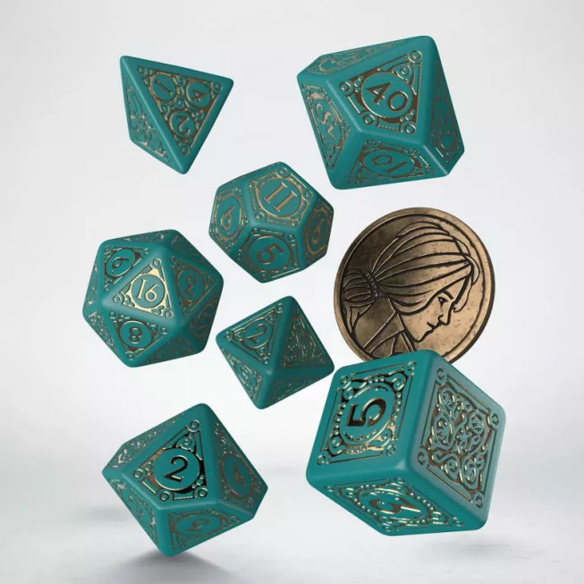 Набір кубиків The Witcher Dice Set. Triss - The Beautiful Healer (7): купити за кращою ціною в Україні