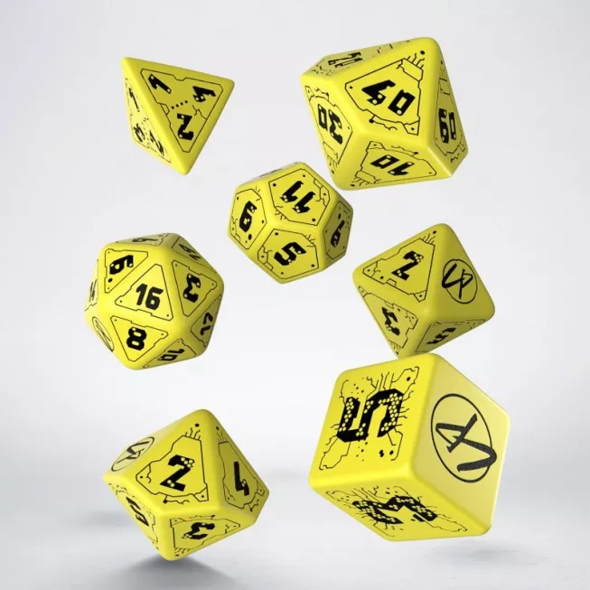 Набір кубиків Cyberpunk Red Dice Set: Danger Zone: купити за кращою ціною в Україні