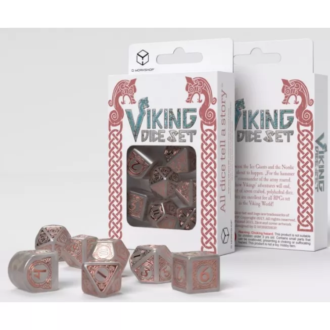 Набір кубиків Viking Modern Dice Set Niflheim (7): купити за кращою ціною в Україні