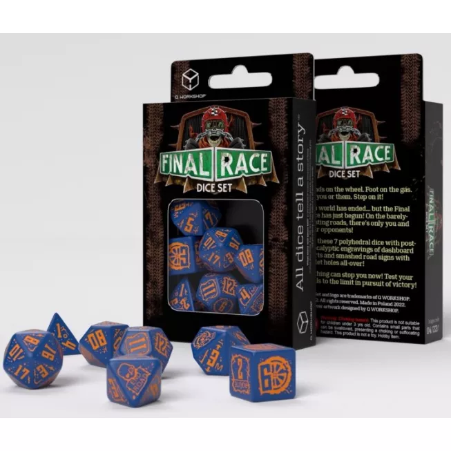 Набір кубиків Final Race Dice Set Road Fever (7): купити за кращою ціною в Україні