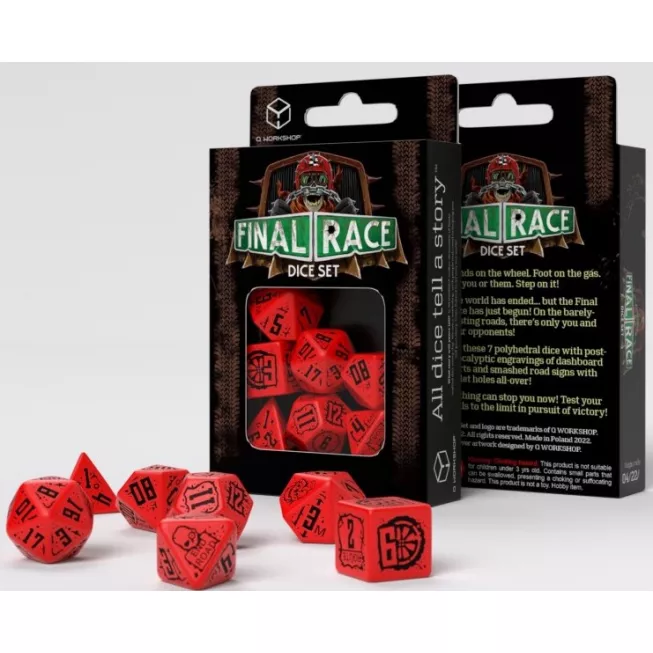 Набір кубиків Final Race Dice Set Engine Roar (7): купити за кращою ціною в Україні
