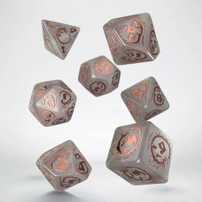 Набір кубиків Dragons Dice Set: Quartz (7): купити за кращою ціною в Україні