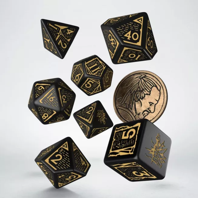 Набір кубиків The Witcher Dice Set. Vesemir - The Sword Master (7): купити за кращою ціною в Україні