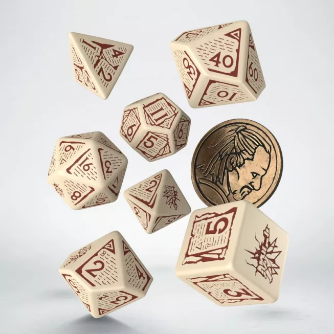 Набір кубиків The Witcher Dice Set. Vesemir - The Old Wolf (7): купити за кращою ціною в Україні