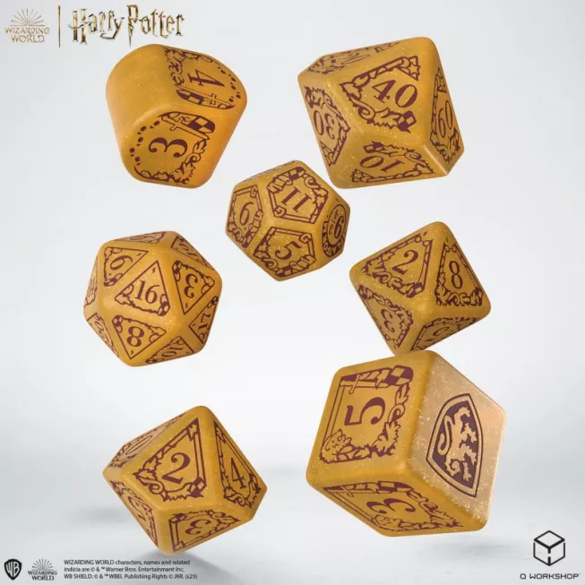 Набір кубиків Harry Potter. Gryffindor Modern Dice Set - Gold (7): купити за кращою ціною в Україні