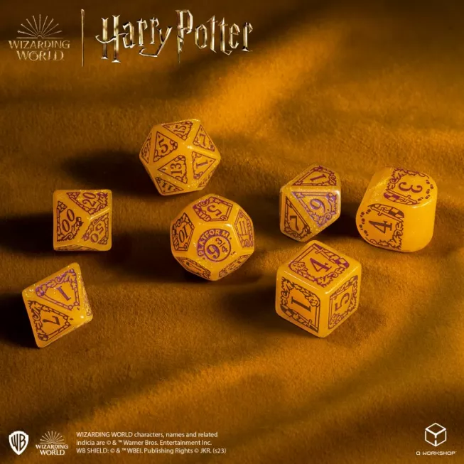 Набір кубиків Harry Potter. Gryffindor Modern Dice Set - Gold (7): купити за кращою ціною в Україні