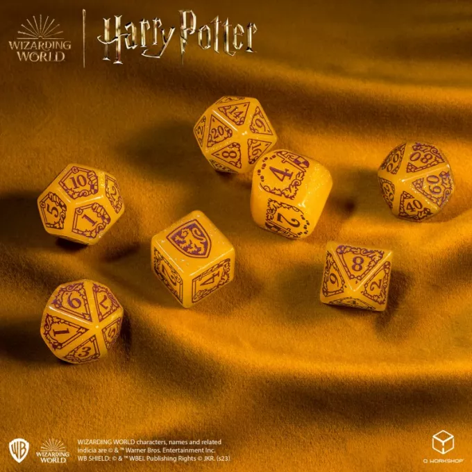 Набір кубиків Harry Potter. Gryffindor Modern Dice Set - Gold (7): купити за кращою ціною в Україні